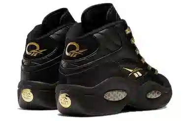Reebok Question Mid Black Gold