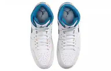 Jordan Air Jordan 1 Mid White Blue