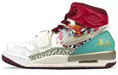 Jordan Legacy 312 GS White Red