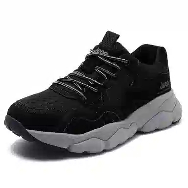 Jeep Outdoor Low Hiking Shoes Black