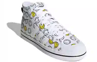 SMILEY x adidas neo Bravada White Yellow Black