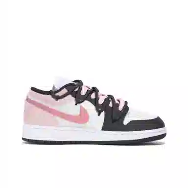 Jordan Air Jordan 1 Low GS Black White Pink