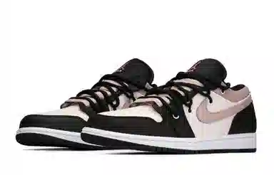 Jordan Air Jordan 1 Low GS Black Pink
