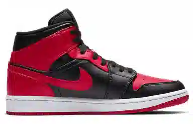 Jordan Air Jordan 1 Mid "Red and Black"