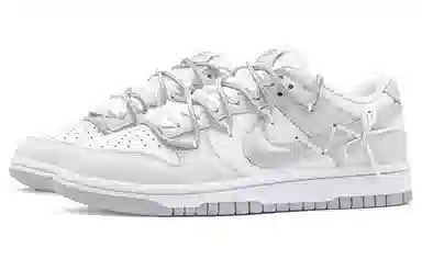 Nike Dunk Low GS White Silver