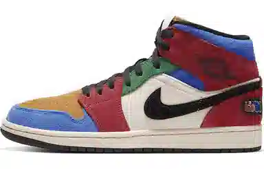 Blue The Great x Air Jordan 1 Mid Fearless