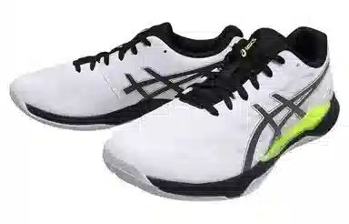 Asics Gel-Tactic 12 White Fluorescent Green