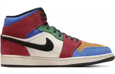 Blue The Great x Air Jordan 1 Mid Fearless