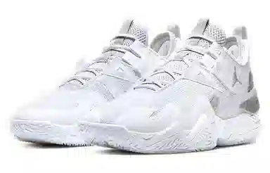 Jordan One Take 1 Westbrook Mid White Grey