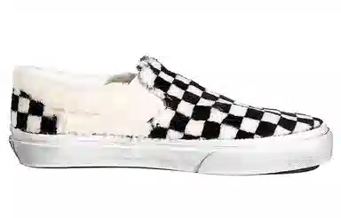 Vans Slip-On Sherpa Black White