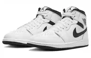 Jordan Air Jordan 1 Mid White Black