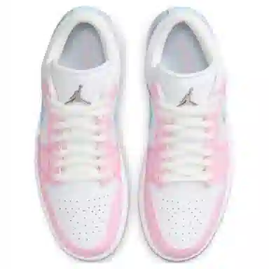 Jordan Air Jordan 1 Low "White/Pink Foam/Glacier Blue"
