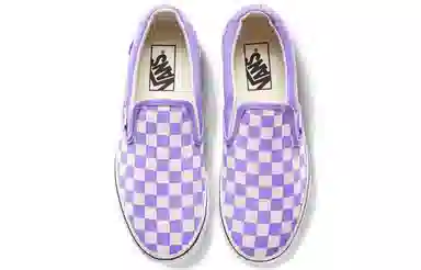 Vans Classic Slip-On White Purple