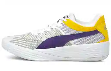 PUMA Clyde All Pro "Lakers" White Purple