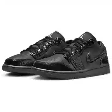 Jordan Air Jordan 1 Low "Black Croc"