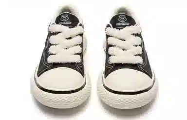 OLD ORDER Canvas Low Black