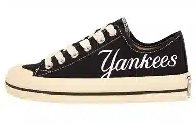 MLB Play Ball Low Canvas Black