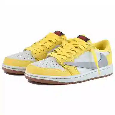 Travis Scott x Air Jordan 1 Low "Canary Yellow"