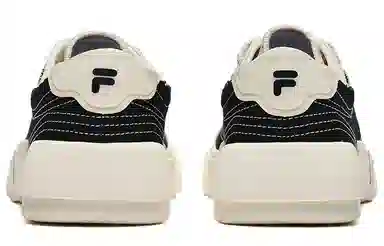FILA Fusion Pop Canvas Sneakers Black Beige