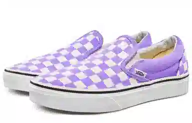 Vans Classic Slip-On White Purple