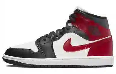 Jordan Air Jordan 1 Mid WMNS "Black Toe"