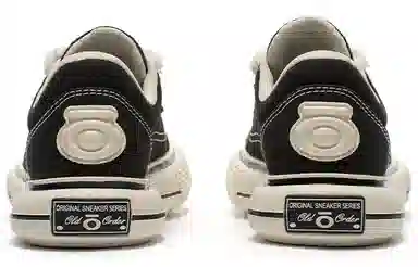 OLD ORDER Canvas Low Black