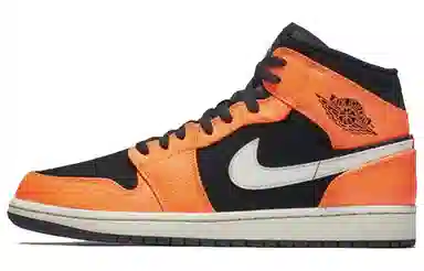 Jordan Air Jordan 1 Mid Black Orange