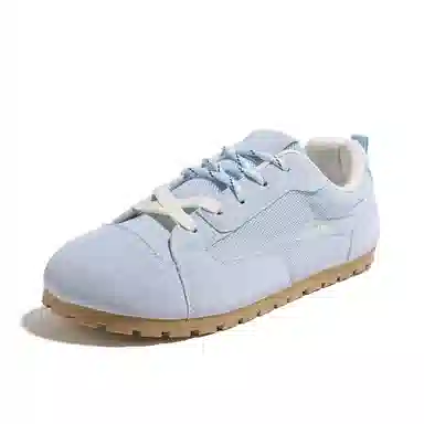 HUANQIU Sea Salt Canvas Low Sneakers Blue