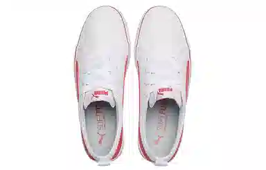 PUMA Low Top White Red