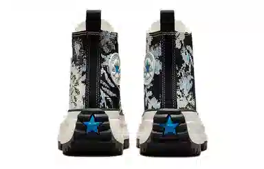 Converse Run Star Hike Black White Blue