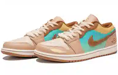 Jordan Air Jordan 1 Low Brown Green