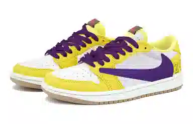 Travis Scott x Air Jordan 1 Low Purple