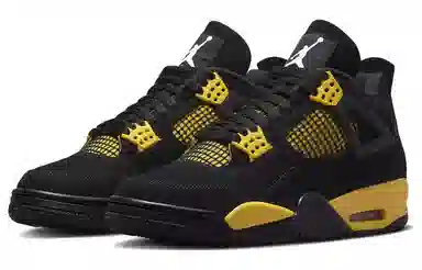 Jordan Air Jordan 4 Black Yellow 2023