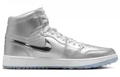 Jordan Air Jordan 1 High Golf "Liquid Silver"