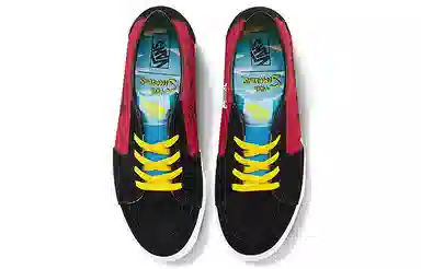 Vans x The Simpsons SK8 Low Black Red
