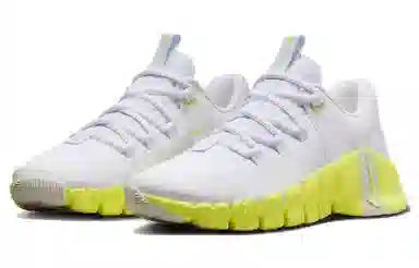 Nike Free Metcon 5 White Yellow