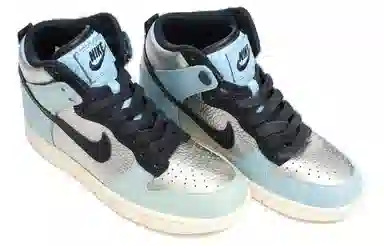 Nike Dunk HI LX Blue Silver