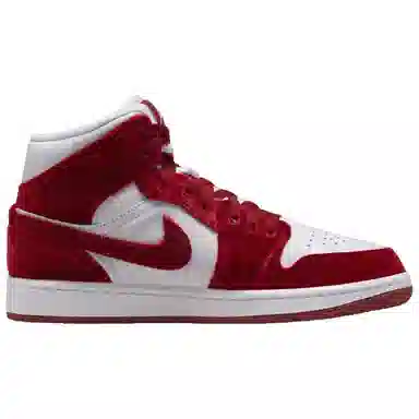 Jordan Air Jordan 1 Mid "Red Velvet White"