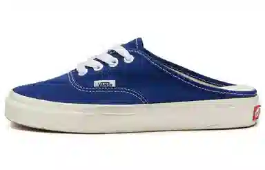 Vans Authentic Canvas Mule White Blue