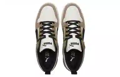 PUMA Rebound Layup Lo Black White Brown