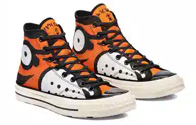 Converse 1970s Black White Orange