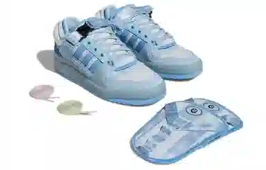 Bad Bunny x adidas Forum Low Ice Blue