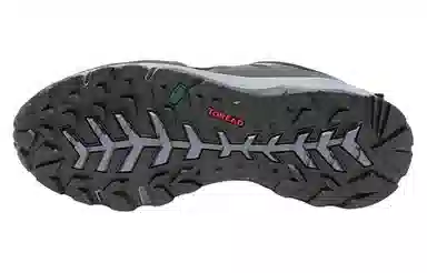 探路者 耐磨透气轻便 低帮 徒步鞋 男款 黑灰