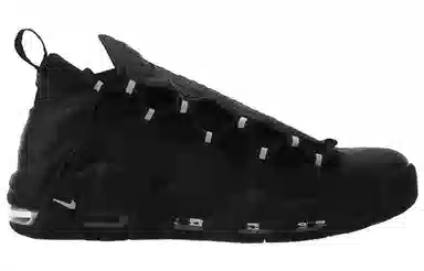 Nike Air More Money Black Metallic Silver