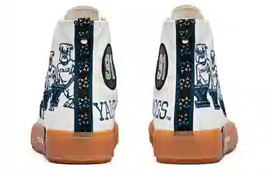 Anta High Top Canvas Shoes White