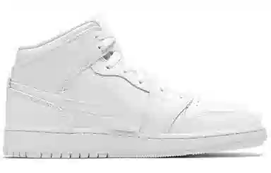 Jordan Air Jordan 1 Mid GS White
