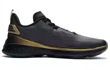 LiNing Training Shoes Black Gold