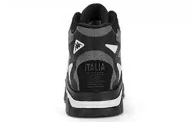 Kappa High Top Sneakers Black Grey White