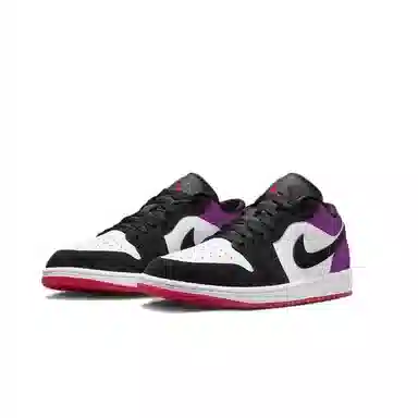 Jordan Air Jordan 1 Low "Black Purple Toe"