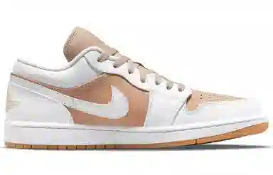 Jordan Air Jordan 1 Low "White/Tan"